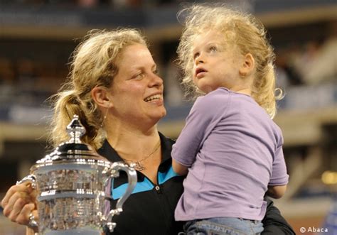 Tennis Kim Clijsters Première Maman à être N°1 Mondiale Elle