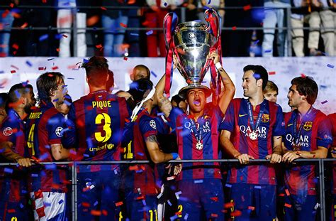 The official home of europe's premier club competition on facebook. PHOTO GALLERY: Classy Barcelona celebrate UEFA Champions ...