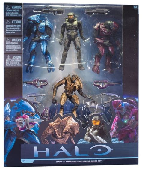 Mcfarlane Toys Halo 3 Campaign Co Op 4 Pack Released Halo Toy News
