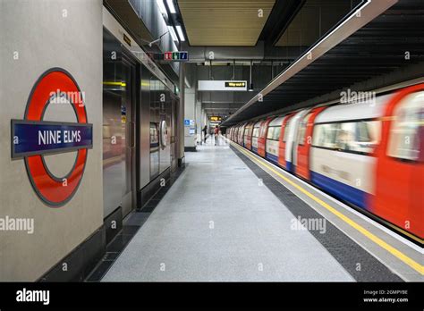 London Underground Newly Opened Nine Elms Station On The Northern Line