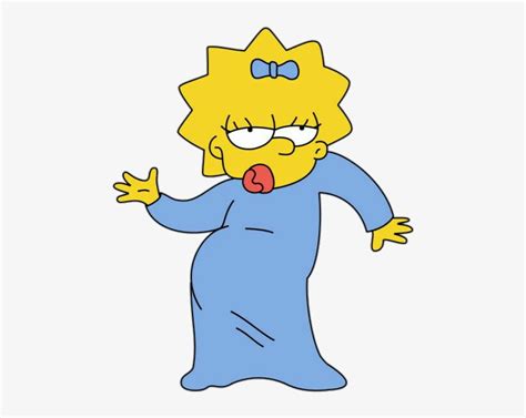 The Simpsons Clip Art Los Simpson Maggie Png Full Size Png Download