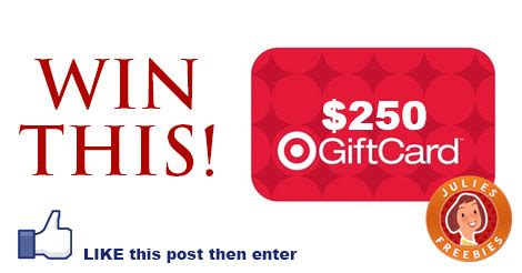 Enter To Win 250 Target Gift Card Julie S Freebies