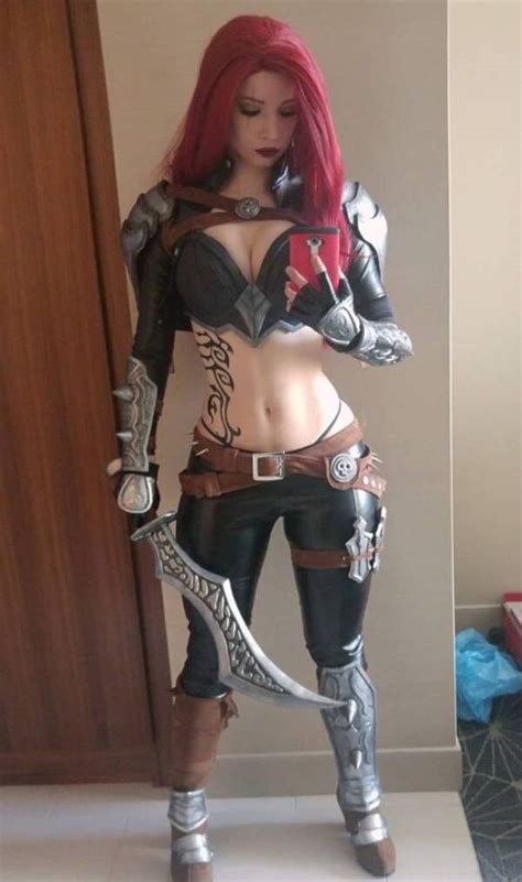 sexy warrior cosplay vvvansama