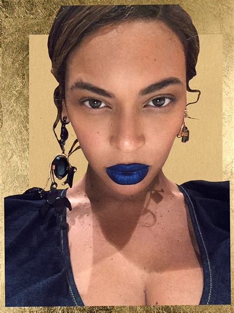 Beyonce Queen Beyonce And Jay Z Queen Bey Metallic Lipstick Blue Lipstick Selfies King B