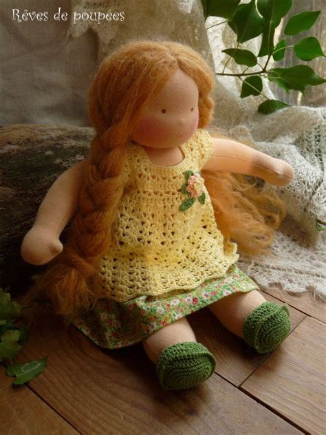 Waldorf Doll Estelle By Revesdepoupees On Etsycute Outfit Waldorf