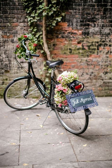 Vintage Getaway Ideas For An Unforgettable Wedding Exit Bicycle