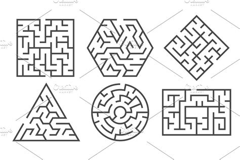Printable Labyrinth Designs