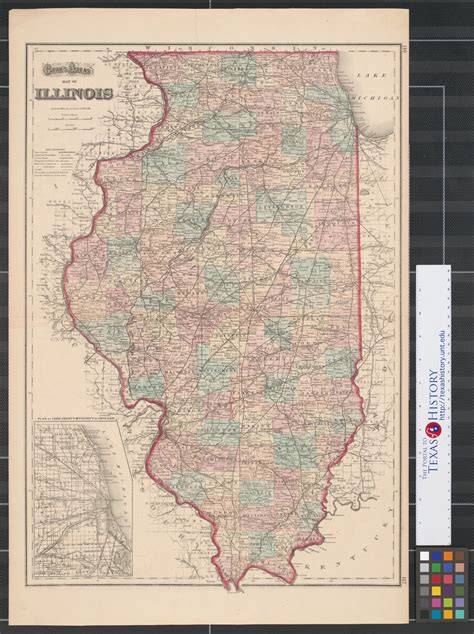 Maps Of Illinois Missouri And Indiana The Portal To Texas History