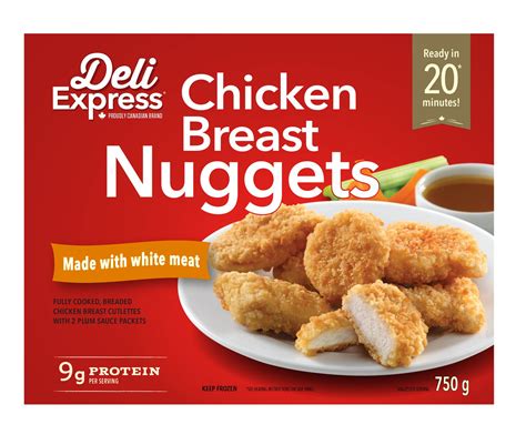 Frozen food express is located in stockton city of california state. DELI EXPRESS CHICKEN BREAST NUGGETS | Walmart Canada