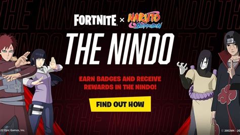 Fortnite X Naruto All Path Of Nindo Challenges And Their Rewards