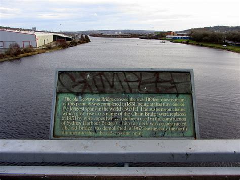 Plaque On East Side Of Scotswood Bridge © Andrew Curtis Geograph