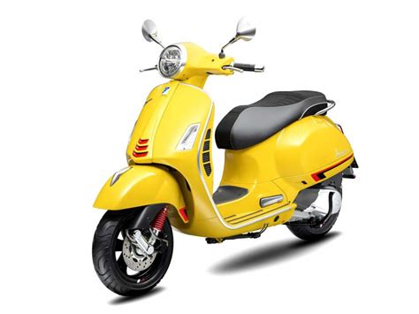 Vespa Gts 300 Super Sport Hpe Giallo Sole Yellow