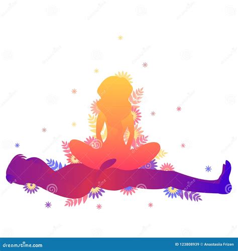 Kama Sutra Sexual Pose The Ship Stock Vector Illustration Of
