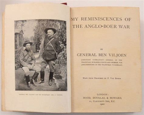 My Reminiscences Of The Anglo Boer War Auction 71