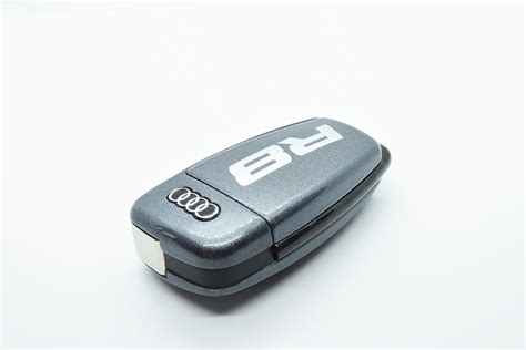 Daytona Grey Audi R8 Flip Key Phoenix Bespoke Keys