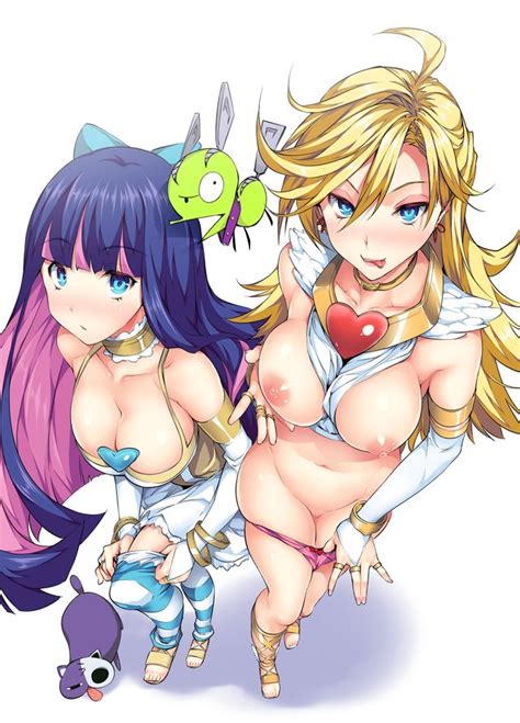 Chuck Panty Panty And Stocking With Garterbelt Stocking Tosh