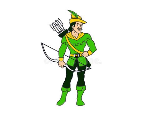 Archer Sport Mascot Logo Free Template Ppt Premium Download 2020