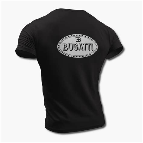 Bugatti T Shirt Bugatti Logo Black Tee Shirt T Shirt Kingship