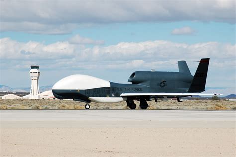 Photo Release Global Hawk Unmanned Aerial Vehicle Returns After More