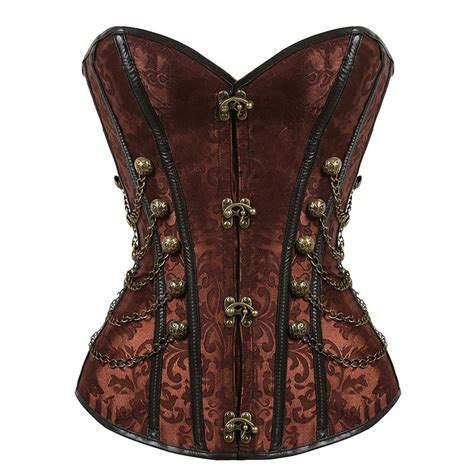 Abbille Corsage Steampunk Corset Sexy Corsets And Bustiers Slim Gothic Women Corselet Corset