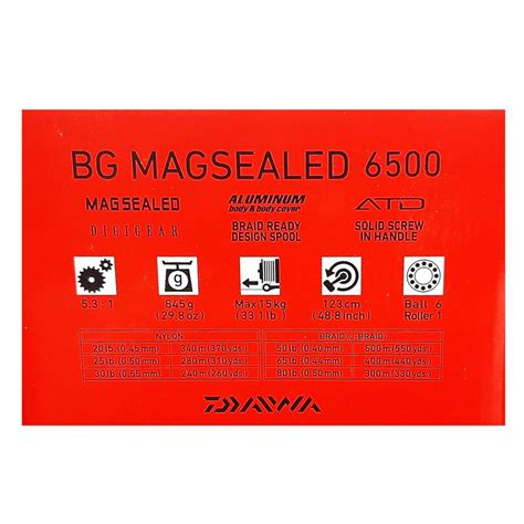 Daiwa BG Mag Seal 6500 Spinning Reel Showspace