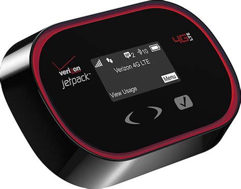 Customer Reviews Novatel Verizon Jetpack Mifi L G Lte Mobile Hotspot Black Red Mifi L