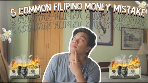 Common Filipino Money Mistake To Avoid Filipino Money Problems Bad Money Habits
