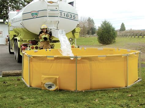 Snaptank Portable Water Tank 1000 Gallon Capacity Forestry