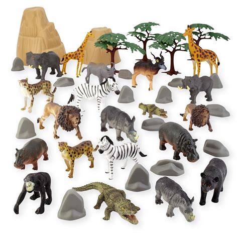 Buy Animal Planet Big Tub Of Safari Animals Playset Create An African