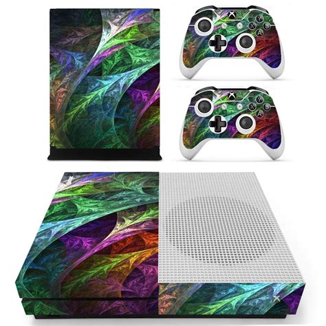 Xbox One S And Controllers Skin Cover Tech Design 4