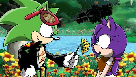 Sonic X Recolor Scourge And Kayla By Cailynchaos On Deviantart