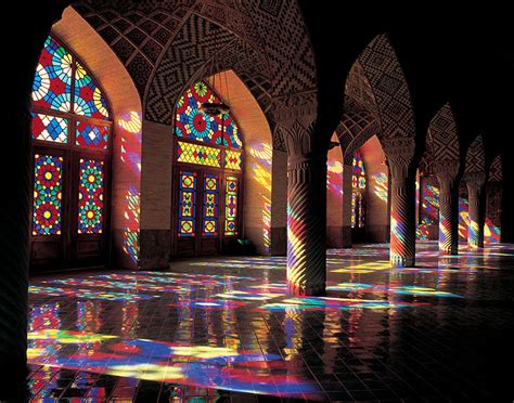 Introduction to mosque architecture this is the currently selected item. Nasir-ul Molk Mosque with all of the the Rainbow Colors ...