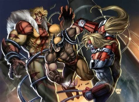 Wolverine Vs Sabretooth And Omega Red Sabretooth Marvel