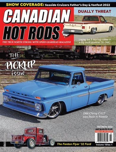 Canadian Hot Rods Magazine OCT NOV 2022 Back Issue