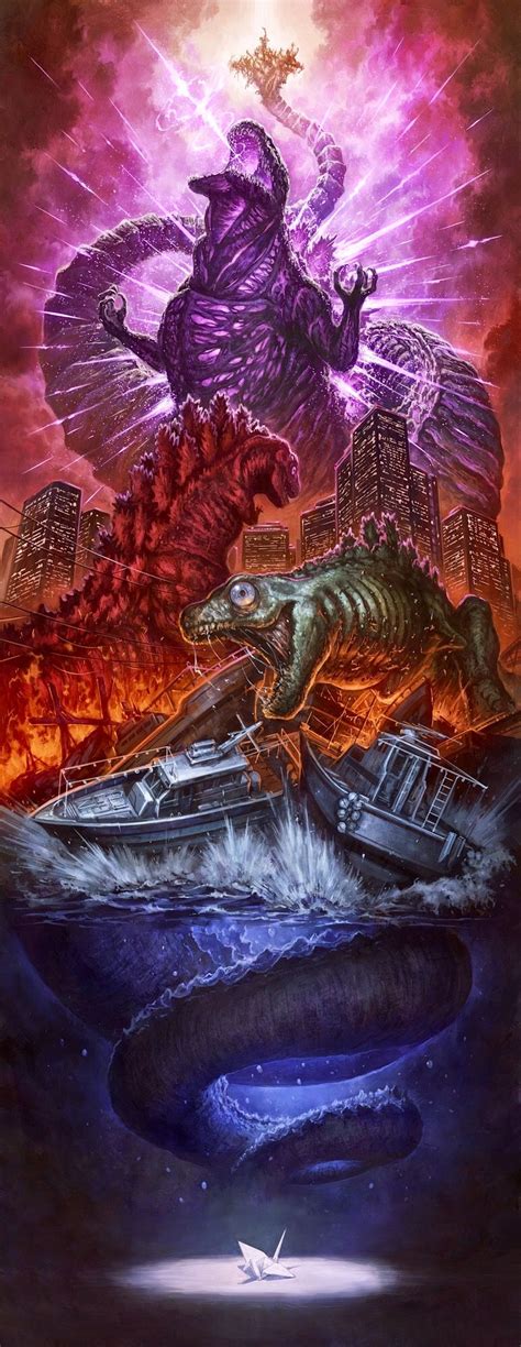Pin By Chester Law On Meus Arquivos Godzilla Wallpaper Kaiju