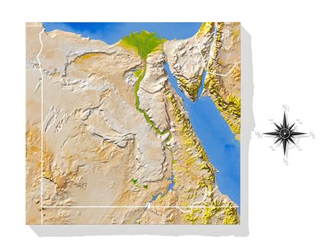 Egypt High Resolution 3d Relief Maps 3d Model 240 Fbx Max Obj