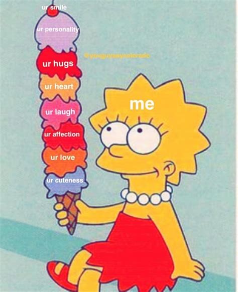 Pin By 𝕛 𓆙 On ᗰᗴᗰᗴᔕ In 2020 Cute Love Memes Simpsons Drawings