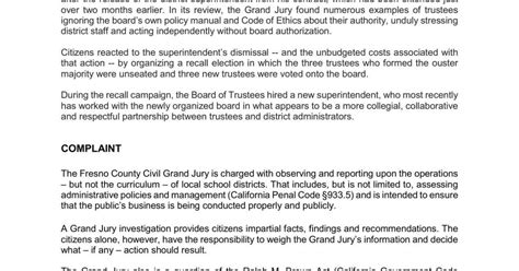 Grand Jury Report