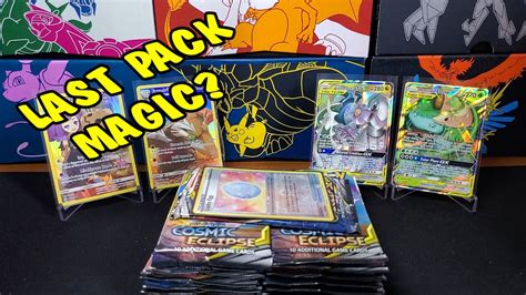Maybe you would like to learn more about one of these? POKEMON SUN AND MOON COSMIC ECLIPSE BOOSTER BOX OPENING ...