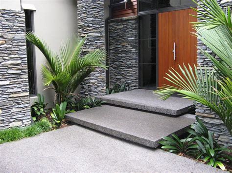 Floating Step Patio Pavers Design Concrete Steps Modern Landscape