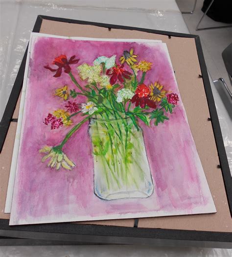 Arts And Crafts Drawing And Watercolors Class Sudbury Senior Center