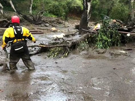 California Mudslides Search For Victims Continues As Death Toll