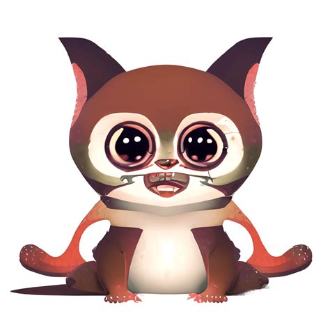 Cute Slow Loris Wearing Cute Tshirt Digital Art · Creative Fabrica