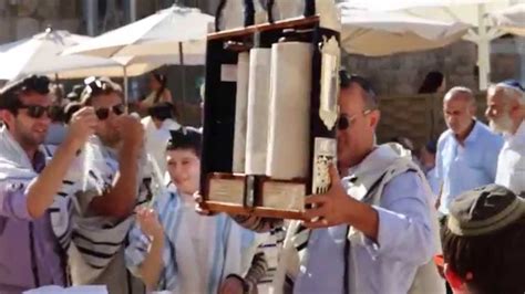 Isaac Salem Bar Mitzvah Western Wall Jerusalem 8 20 15 Joe Hagba