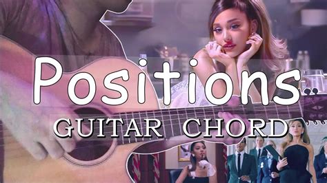 Ariana Grande Positions Guitar Cover Easy Guitar Chords Acoustic Lesson Instrumental
