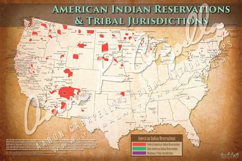 American Indian Reservation Map American Indian Reservation Native
