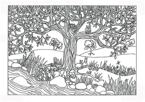 Get This Preschool Printables Of Nature Coloring Pages