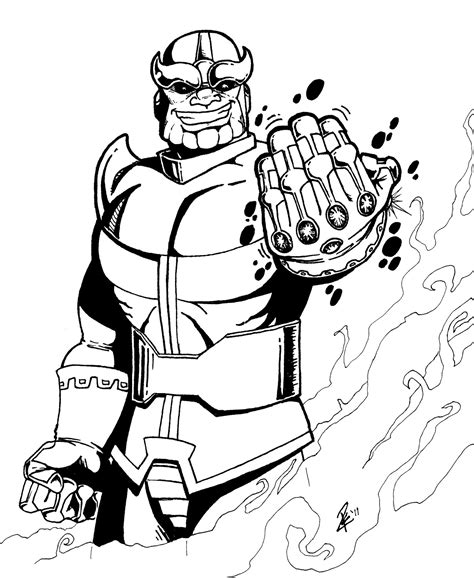 Toujours au toy soul 2014. thanos guardians of the galaxy coloring sheet