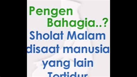 Padahal, ada banyak keistimewaan sholat tahajud yang bisa diperoleh umat islam. Jam Berapakah Sholat Tahajud Dilakukan - Ngaji Bareng