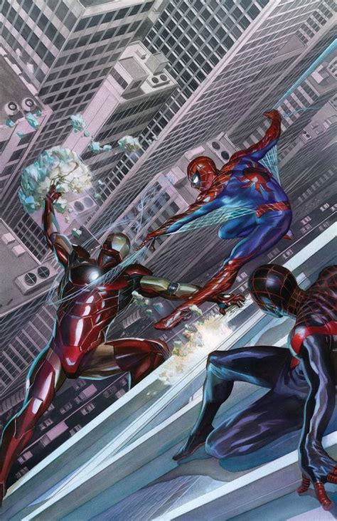 Amazing Spider Man 13 2016 Cover By Alex Ross Comic